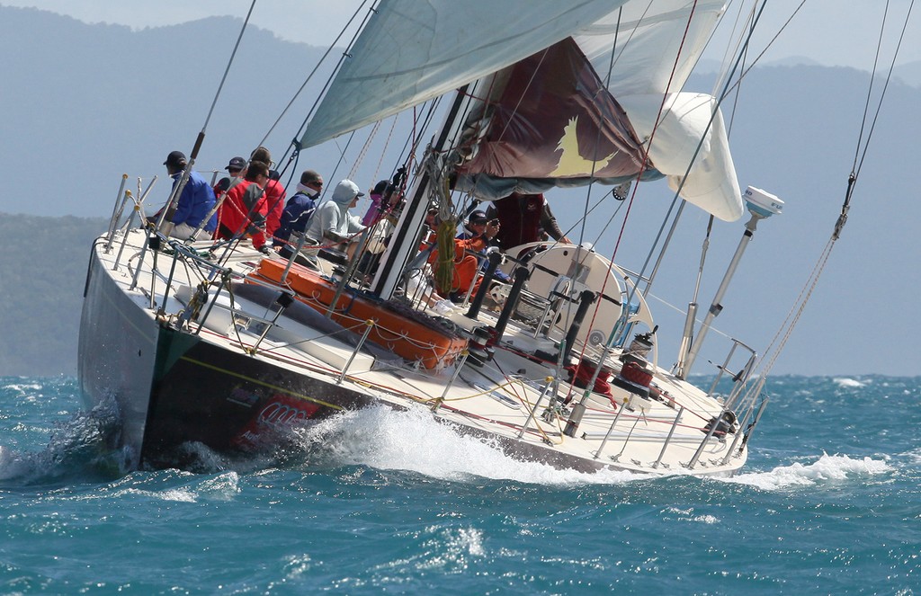 Condor heading for the finish - Audi Hamilton Island Race Week 2011 © Crosbie Lorimer http://www.crosbielorimer.com